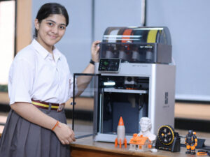 Seth Anandram Jaipuria School 3-D printing